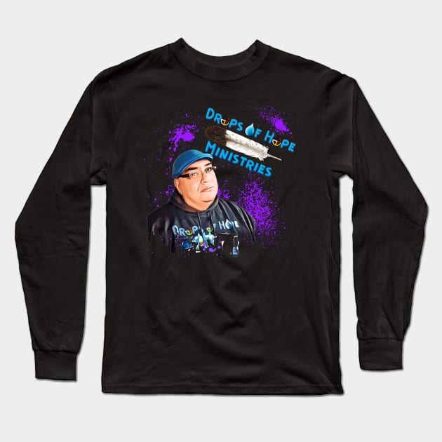 Drops of Hope Long Sleeve T-Shirt by MrPhilFox